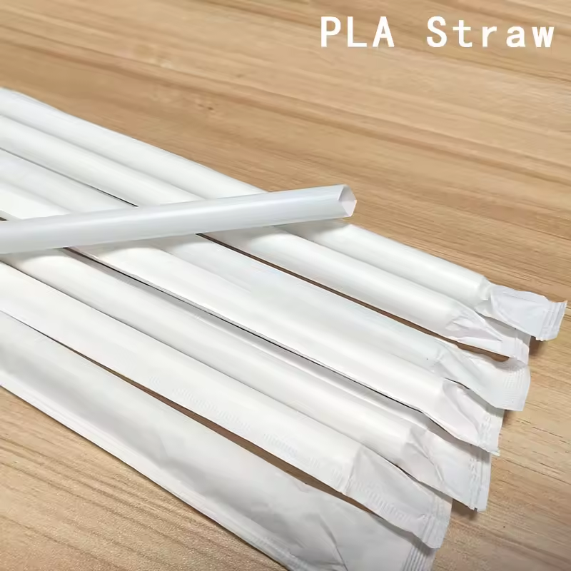 Biodegradable PLA straw