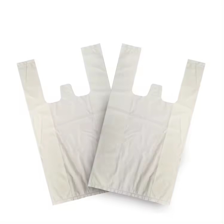 Biodegradable T-shirt bags 