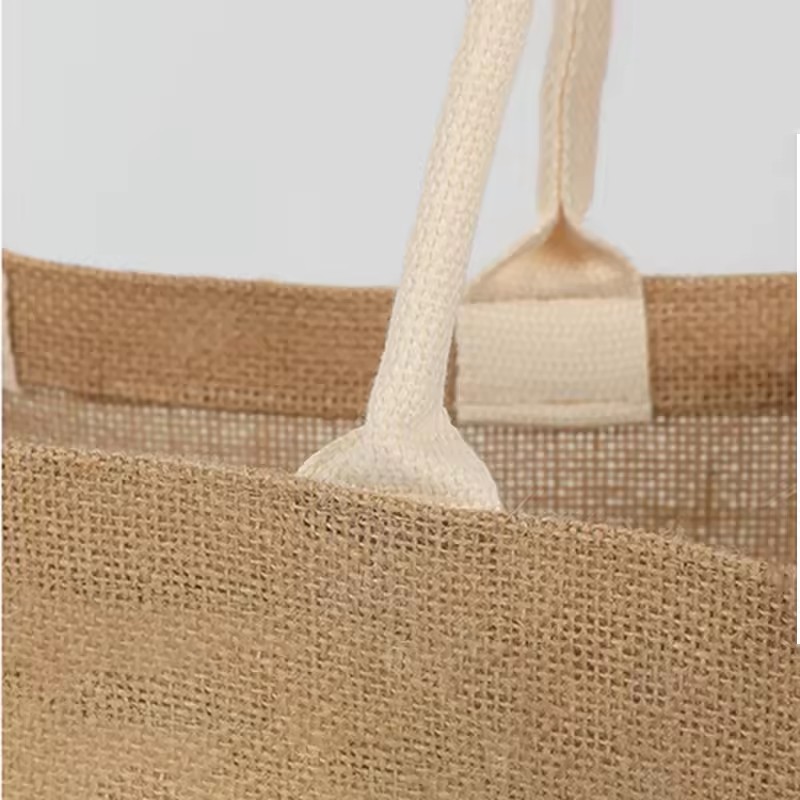 Eco Friendly Customized Size Jute Shopping Bag Supplier