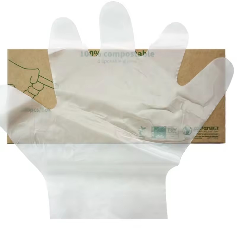 Wholesale Biodegradable PLA Gloves Disposable Gloves Factory