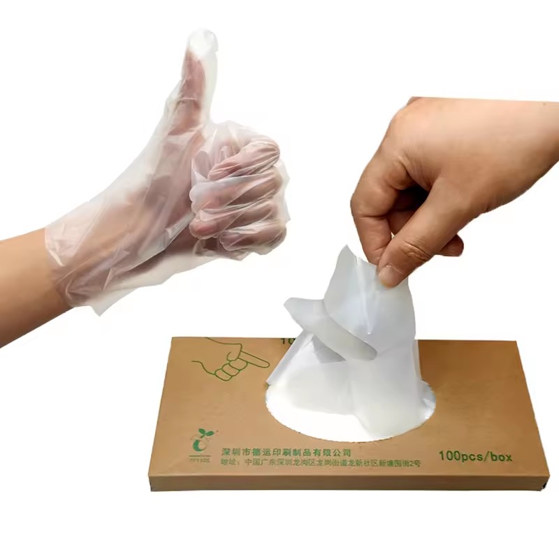 Wholesale Biodegradable PLA Gloves Disposable Gloves Factory