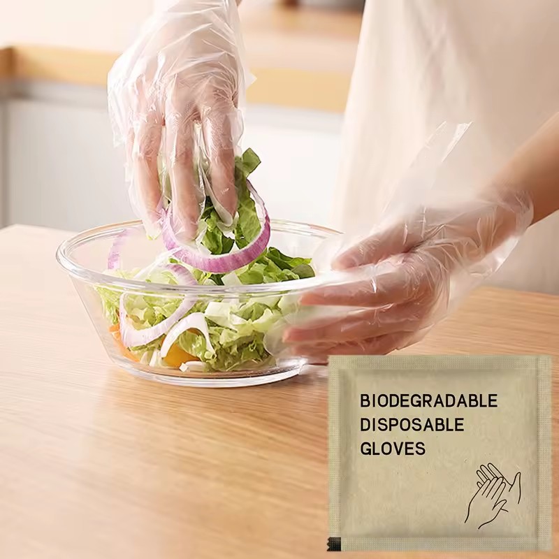 Disposable PLA gloves wholesalers degradable gloves