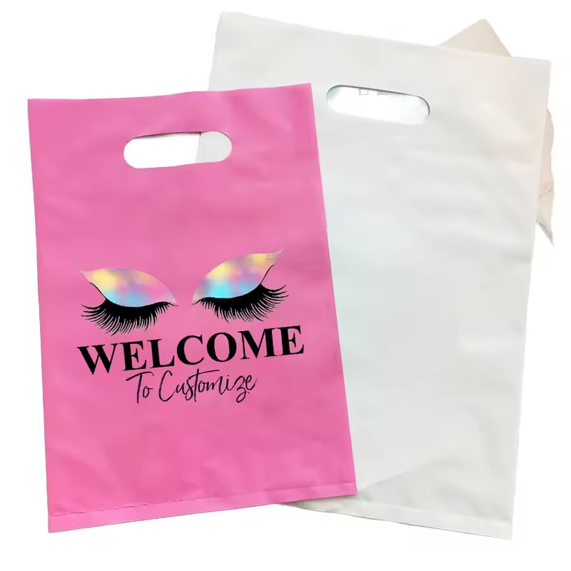 Plastic bags wholesale shopping bags vendors with custom logo