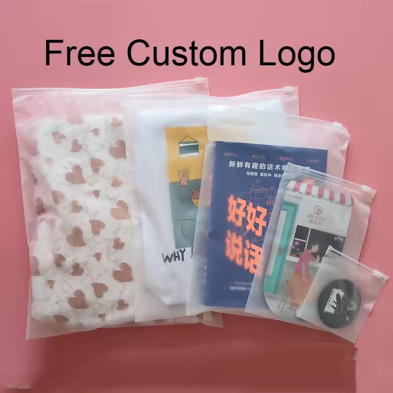 GREEN DOT frosted zipper bag manufacturers