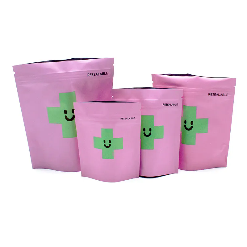 Custom sustainable zipper bags food pouch bag suppliers