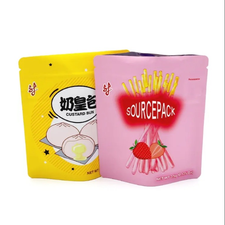 Custom sustainable zipper bags food pouch bag suppliers