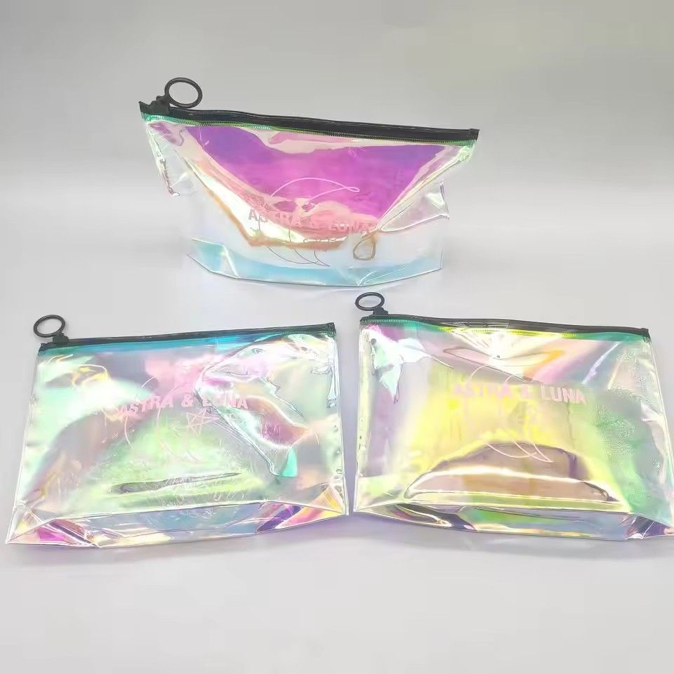 Customized cosmetic zipper bags wholesale pouch bag suppliers