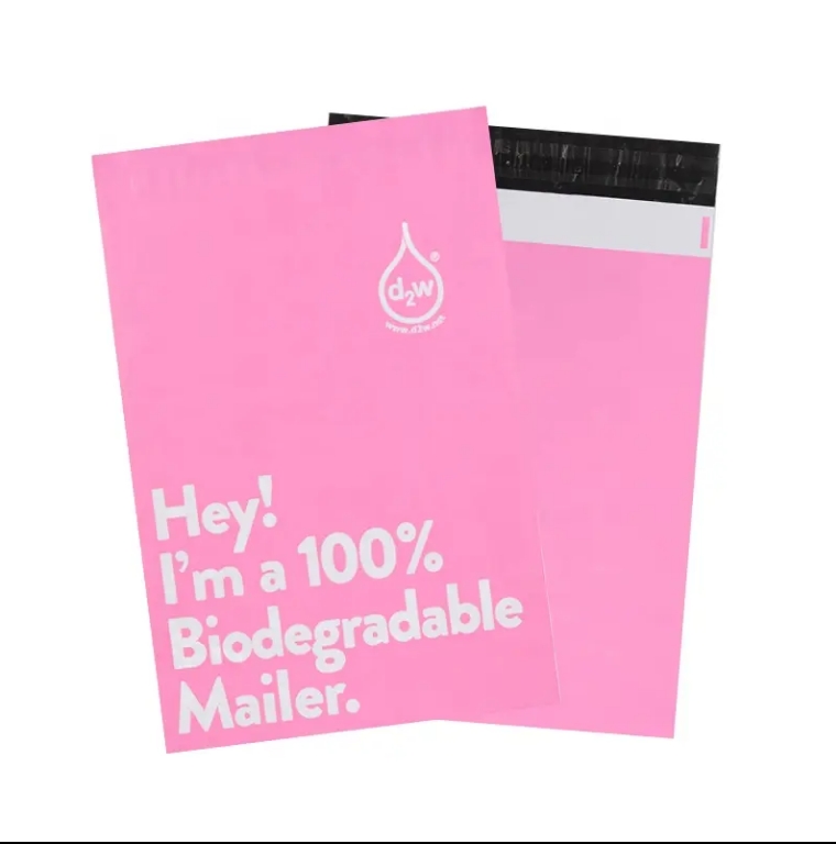 Biodegradable Mailing Postage Bags Custom Size Free Samples Envelope Mail Bag Packaging global cooperation