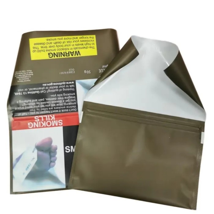 Wholesale Resealable Ziplock Bags for Tobacco Packaging