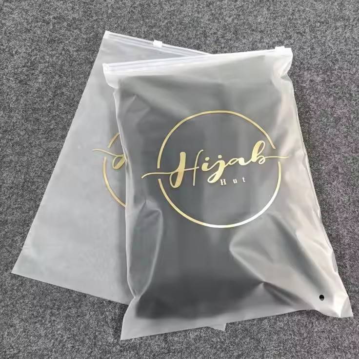 Custom printed biodegradable frosted zip lock bags suppliers