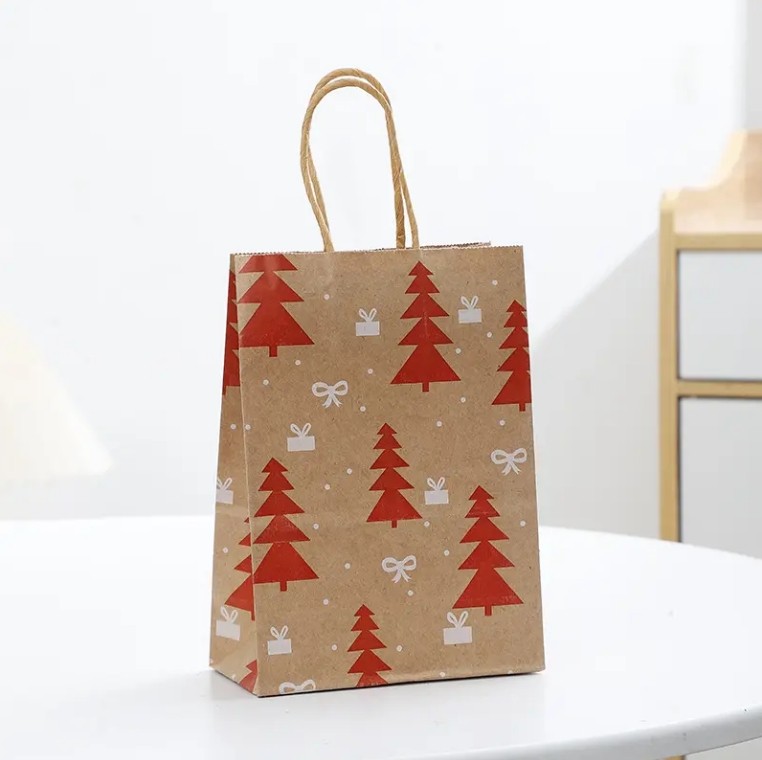 Christmas paper bag shopping bag wholesale