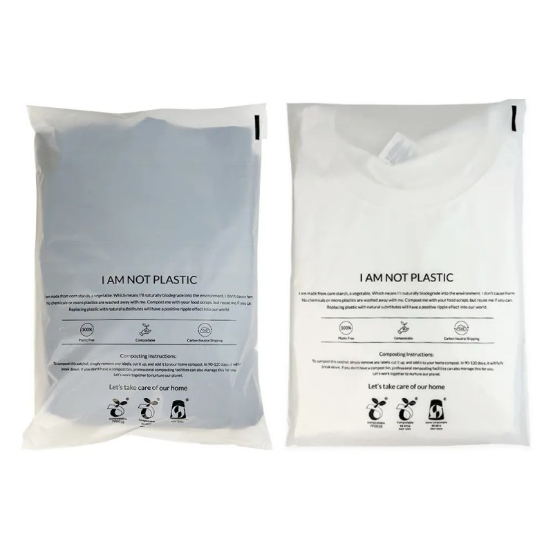 Wholesale Custom Printed Compostable Mailer Bags