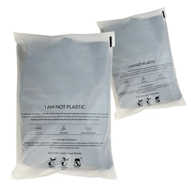 Wholesale Custom Printed Compostable Mailer Bags