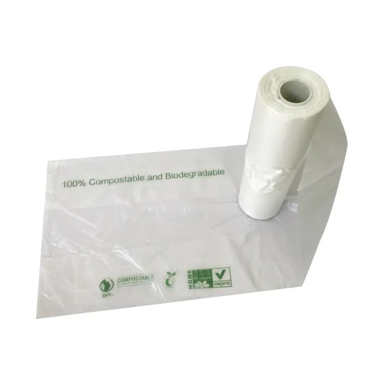 Compostable shopping bag manufacturers T-shirt bag factory