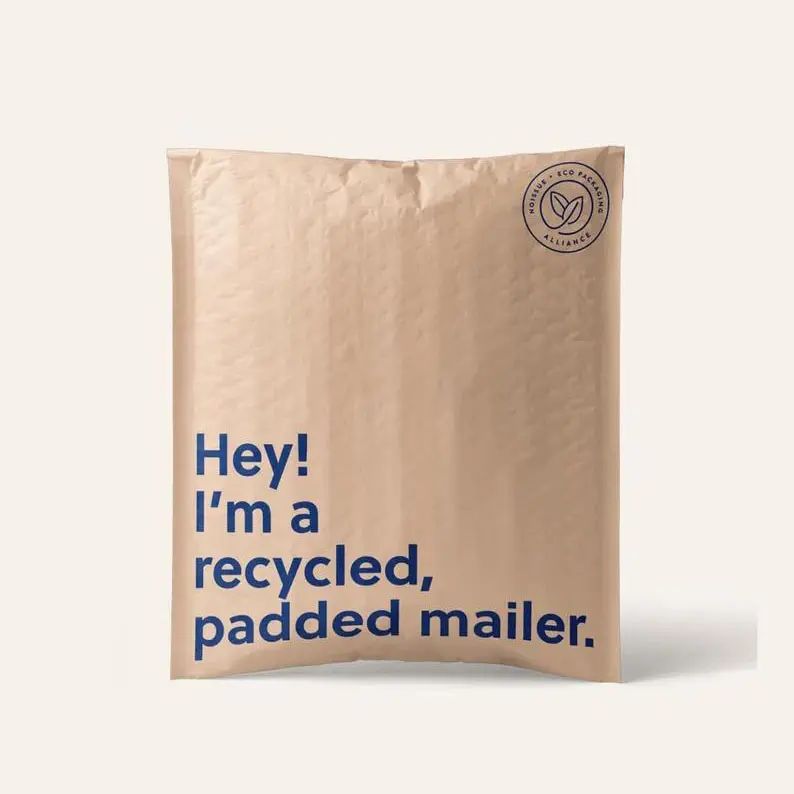 Biodegradable mailer bags factory kraft paper mailers