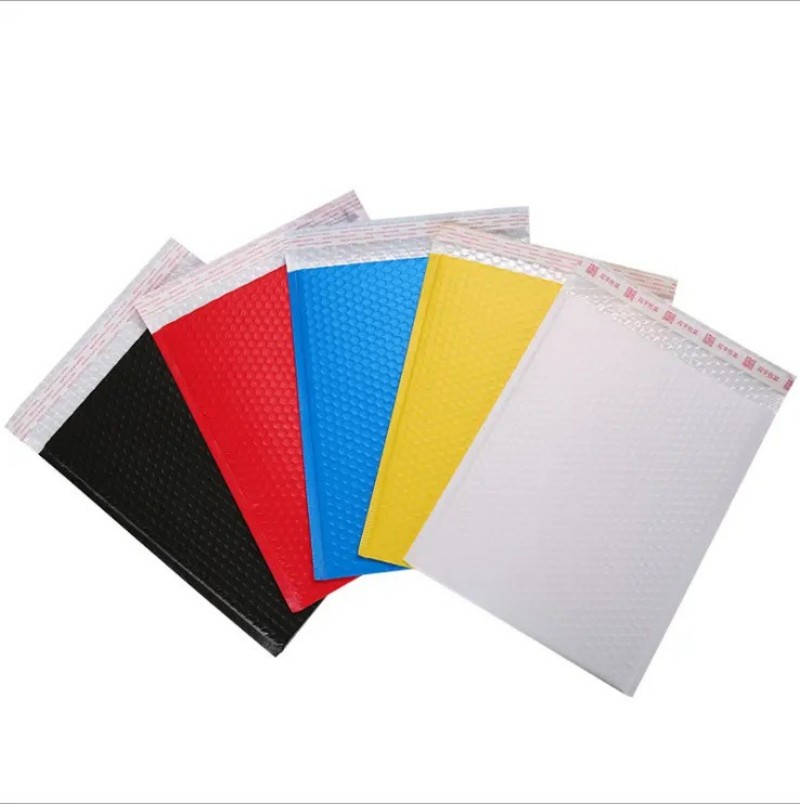 Printed custom logo bubble mailer bags poly envelopes shipping bag