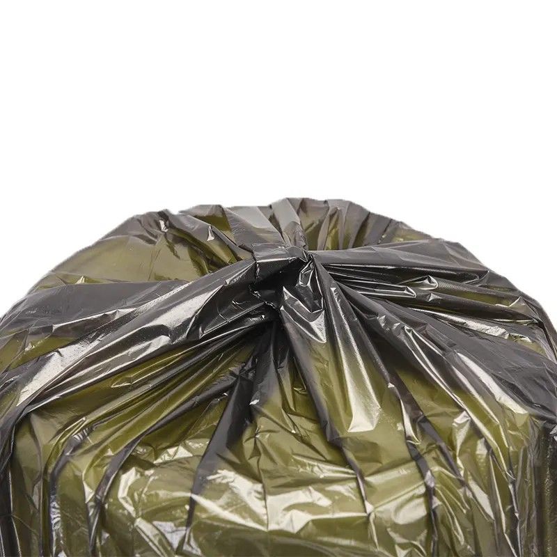 Custom black trash bag wholesale