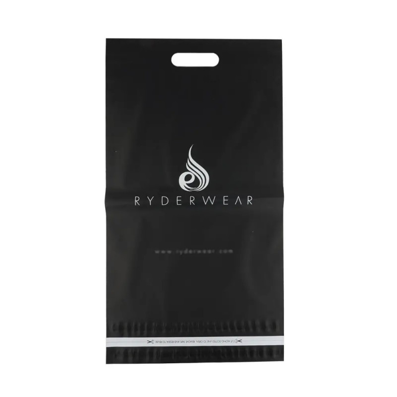 Custom Self-adhesive Black Printed Poly Mailer Bag