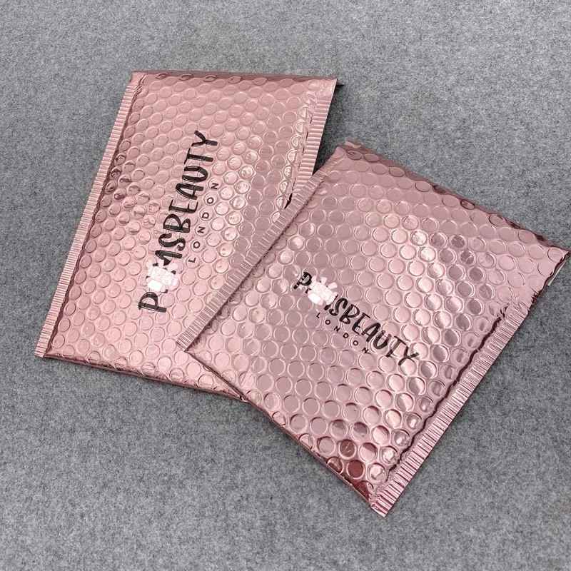 Wholesale Rose Gold Bubble Mailers