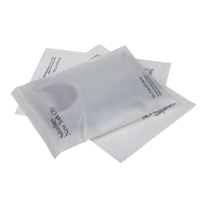 Biodegradable Plastic Frosted Zipper Bag Manufacturers