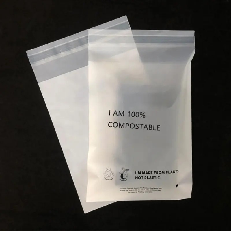 100% PLA biodegradable cornstarch bags manufacturers