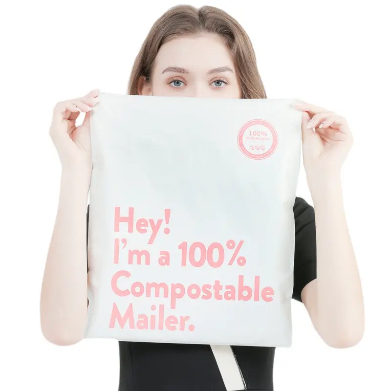 Self-Adhesive Compostable Poly Mailing Bags Factory