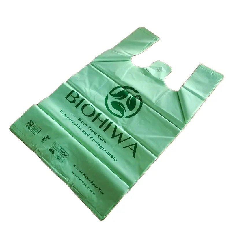 Why Compostable Grocery T Shirt Bags Are the Future of Sustainable Shopping?