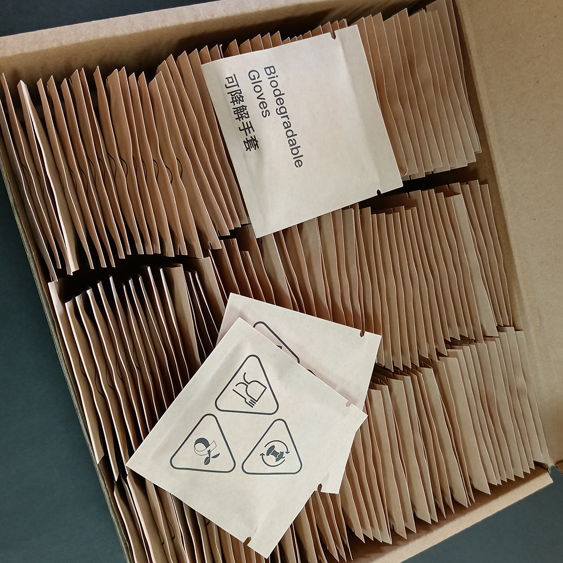 Biodegradable Independent Pack Gloves Supplier