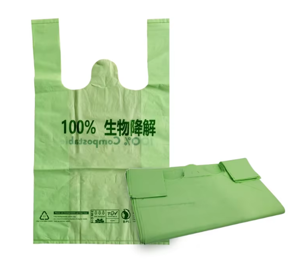 Eco-Friendly Biodegradable Vest Bags